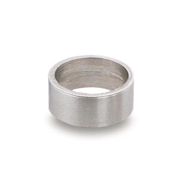 J.W. Winco Round Spacer, M12 Screw Size, Stainless Steel, 4 mm Overall Lg, 12 mm Inside Dia 14W4LGC